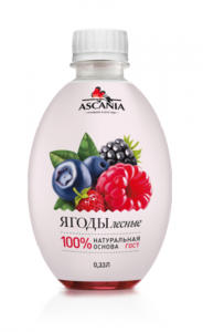 Безалкогольный напиток ASCANIA Лесные ягода 0,33