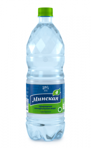 Вода минеральная лечебно-столовая газированная Минская-4 0,5;1;2 л