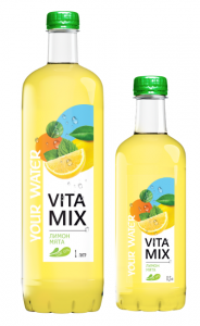 Сокосодержащий негазированный напиток Vita Mix Лимон мята