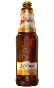 пиво Аливария Золотое светлое алк. 4,8% ст/б 0,5л 