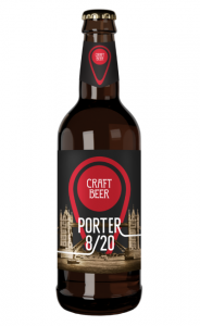 пиво Криница Портер 8/20 светлое 0,5 л.cт/б. 8,5%