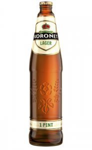 пиво Лидское Koronet Lager светлое 0,568 л.ст/б. 4,6% 