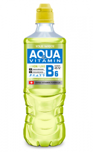 Вода питьевая природная негазированная Your Water Aqua Vitamin с ароматом лимона и лайма и витамином В6